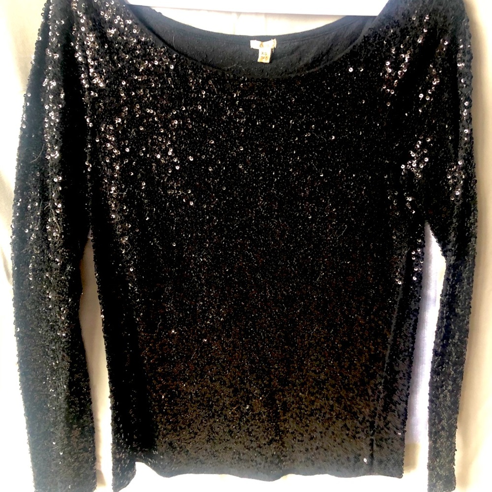 J.Crew sequin blouse